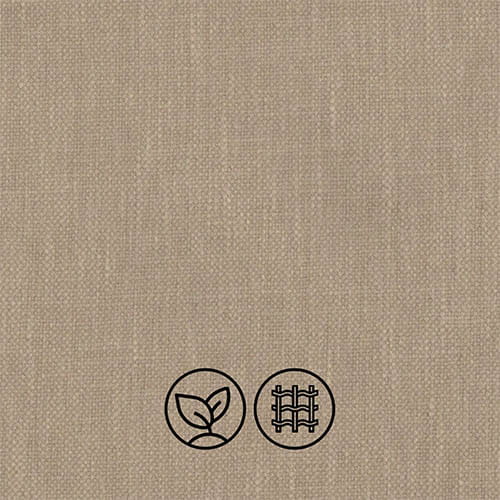 Hardwearing Cotton Blend Eco Friendly, Durable Composition: 48% Cotton, 52% Polyester Sempre is a durable polyester-cotton blend that combines the strength of polyester with the softness of cotton. Its natural tones provide versatile style, seamlessly complementing both modern and traditional home interiors while offering practical everyday performance. Hardwearing Cotton Blend Eco Friendly, Durable Composition: 48% Cotton, 52% Polyester Sempre is a durable polyester-cotton blend that combines the strength of polyester with the softness of cotton. Its natural tones provide versatile style, seamlessly complementing both modern and traditional home interiors while offering practical everyday performance.